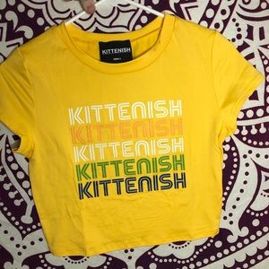 Kittenish crop top